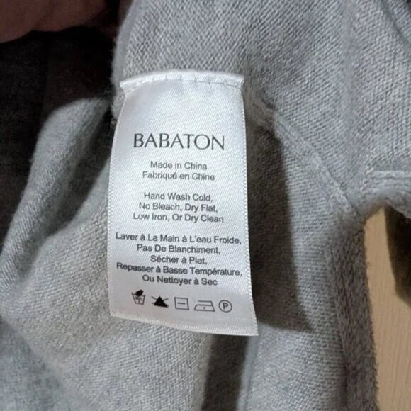 Aritzia Babaton | Baylor Sweater in light grey - Picture 7 of 13